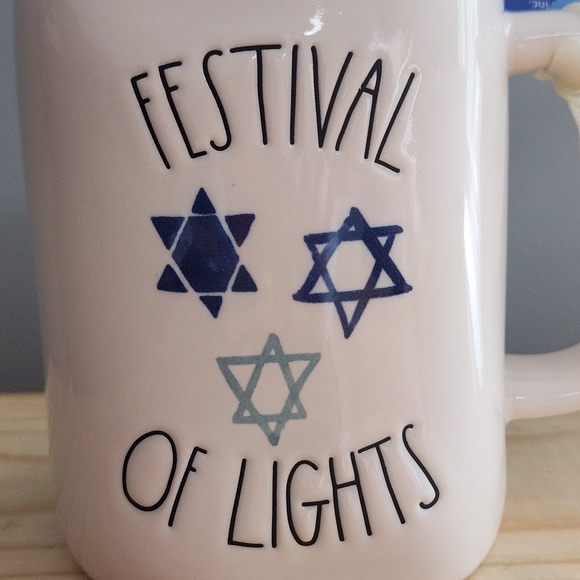Rae Dunn Festival of Lights Hanukkah Mug - Picture 10 of 13